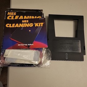 Nintendo NES Control Deck Cleaner Cleaning Kit OEM Official NES-030 & Manual