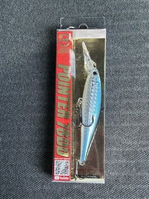 LUCKY CRAFT POINTER 78DD 3 1/8  3/8oz Lens Aurora Black.