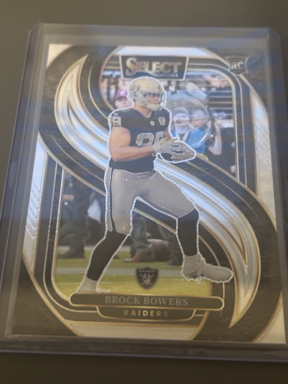 2024 Panini Select - Premier Level Brock Bowers #118 (RC)