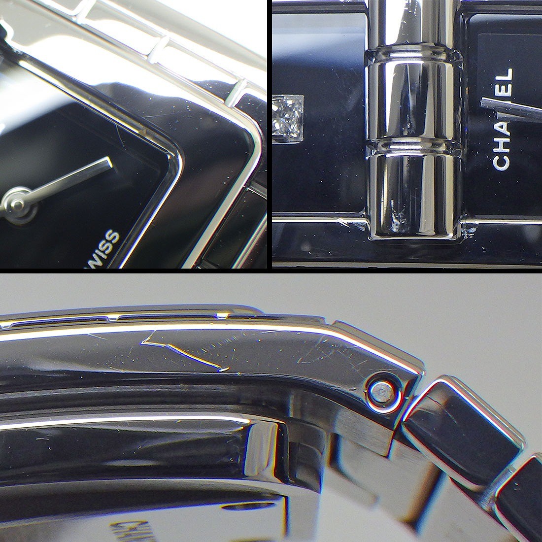 CHANEL Watch Code Coco H5144 Rectangular Diamond … - image 5