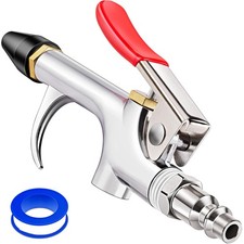 Air Blow Gun Kit 4pcs Nozzle Blower Heavy Duty Metal Dust Water Cleaning