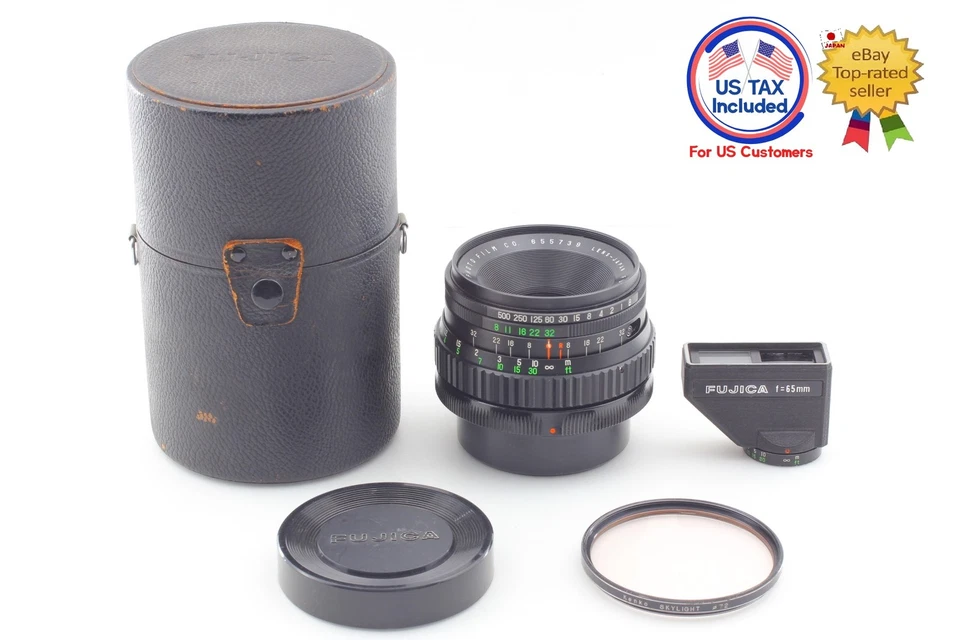 w/ Finder [ Exc+4] Fuji Fujica Fujinon SW S 65mm f/8 Lens G690 GL690 GM670 JAPAN - Image 2 of 4