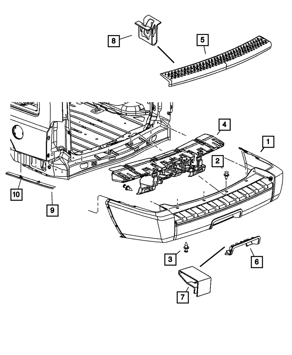 Genuine Mopar Push Pin 68071615AA