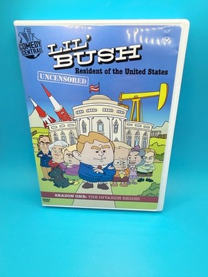 Lil' Bush Season 1 (DVD, 2007) Uncensored Comedy Central - Animation