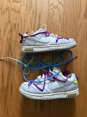 Size 4.5 - Off-White x Nike Dunk Low Lot 21 of 50 for sale online