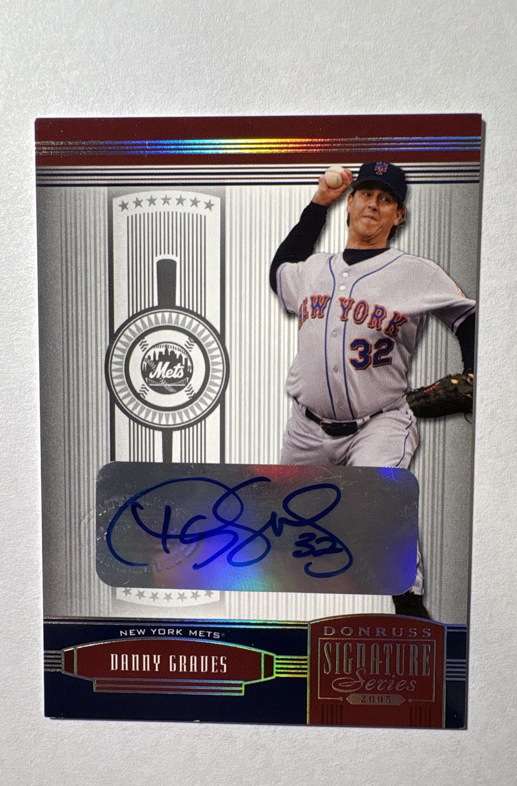 2005 Donruss Signature Series - Danny Graves #75 Silver Signatures (AU) Mets 