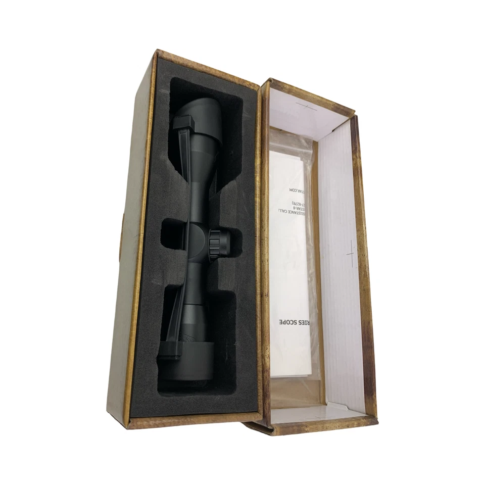 Mira para rifle compacta táctica NcStar Courage Series 4x32C retícula de punto mil Foto 4 de 4