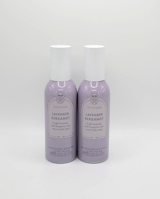 Bath & Body Works Lavender Bergamot Concentrated Room Spray Freshener Set of 2