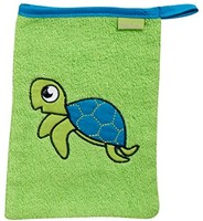 Waschhandschuh Kinder SchildkröTe GrüN Playshoes 340085 Badetuch Accessoire