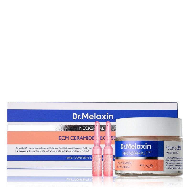 Dr.Melaxin NECKSPHALT NX Neck Serum & Cream Set Ceramide NP, HA