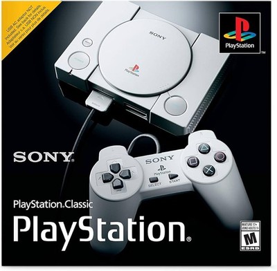 Authentic Sony PlayStation Classic Mini 2018 Edition Video Game Console PS1 NEW