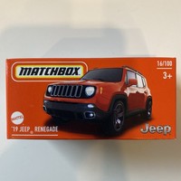Matchbox Power Grabs: '19 Jeep Renegade Rot Neu In Ovp