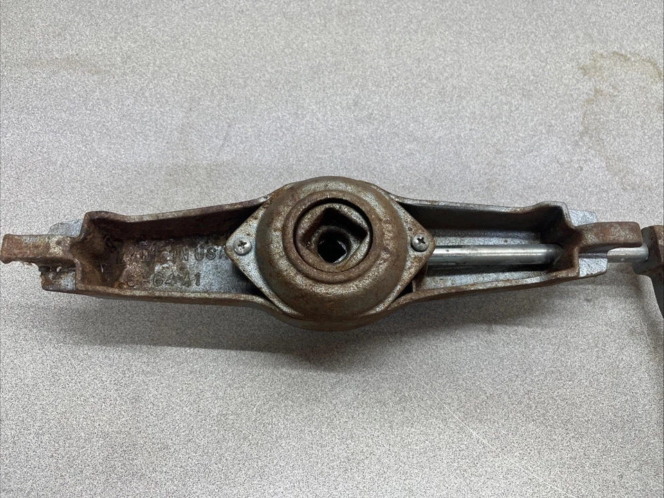 Heladera congeladora vintage White Mountain de 4 cuartos pieza manivela solamente Foto 3 de 4