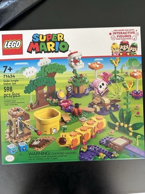Lego Super Mario Soda Jungle Maker Puzzle 598 Pcs Nintendo Gift For Kids 71434