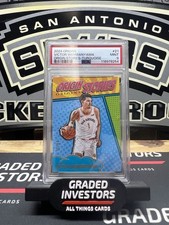 2024 Panini Origins Victor Wembanyama Origin Stories Turquoise /25 PSA 9 POP 2!