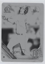 2019 Bowman Draft Chrome Printing Plate Black 1/1 Cooper Johnson #BDC-200 13iq