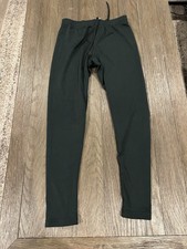 Duofold Pantalon thermique léger double couche pour jeunes, Noir, XL