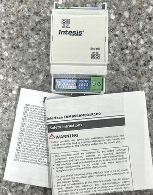 INTESIS INMBSSAM001R100 IS-RC6-MBS-1 FW 1.1 Samsung NASA UNITS To Modbus RTU