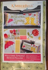 Welcome Spring Bench Pillow Kit - Kimberbell
