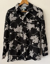 VTG Penneys Hawaii Shirt SZ M Button Up Floral Aloha Hawaiian 60s 70s Fits S/M