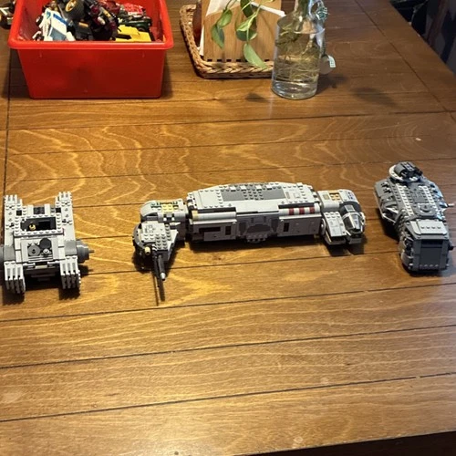 LEGO Star Wars Spaceship Builds Complete Set Plastic Models