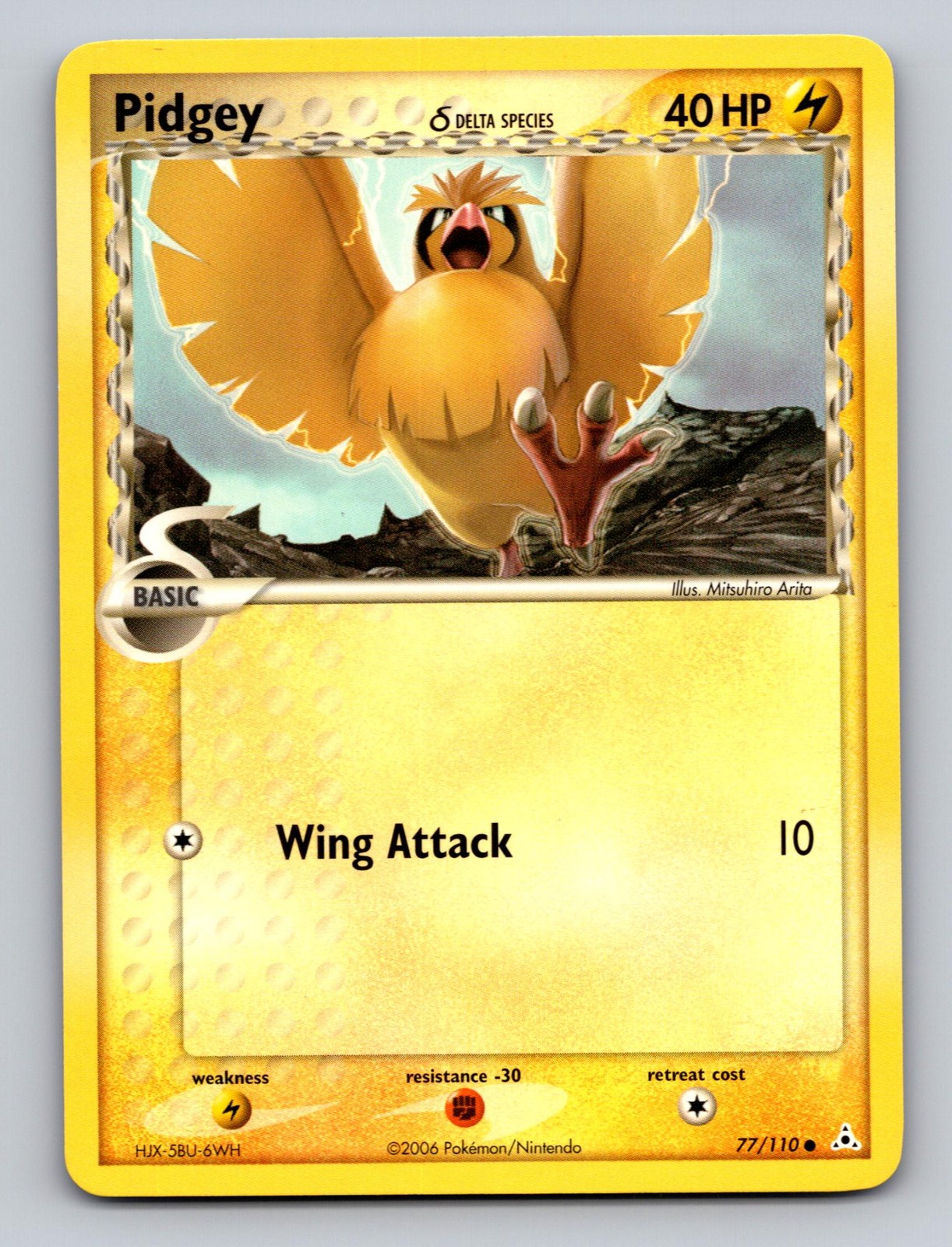 PIDGEY Δ 77/110 C HOLON PHANTOMS POKEMON NM