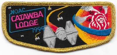 S48 Catawba Lodge 459 1994 NOAC Delegate Flap Boy Scouts of America BSA