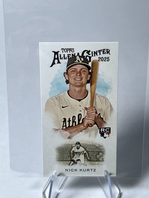 2025 Topps Allen & Ginter - Nick Kurtz RC - Mini 1889 N22 SP 
