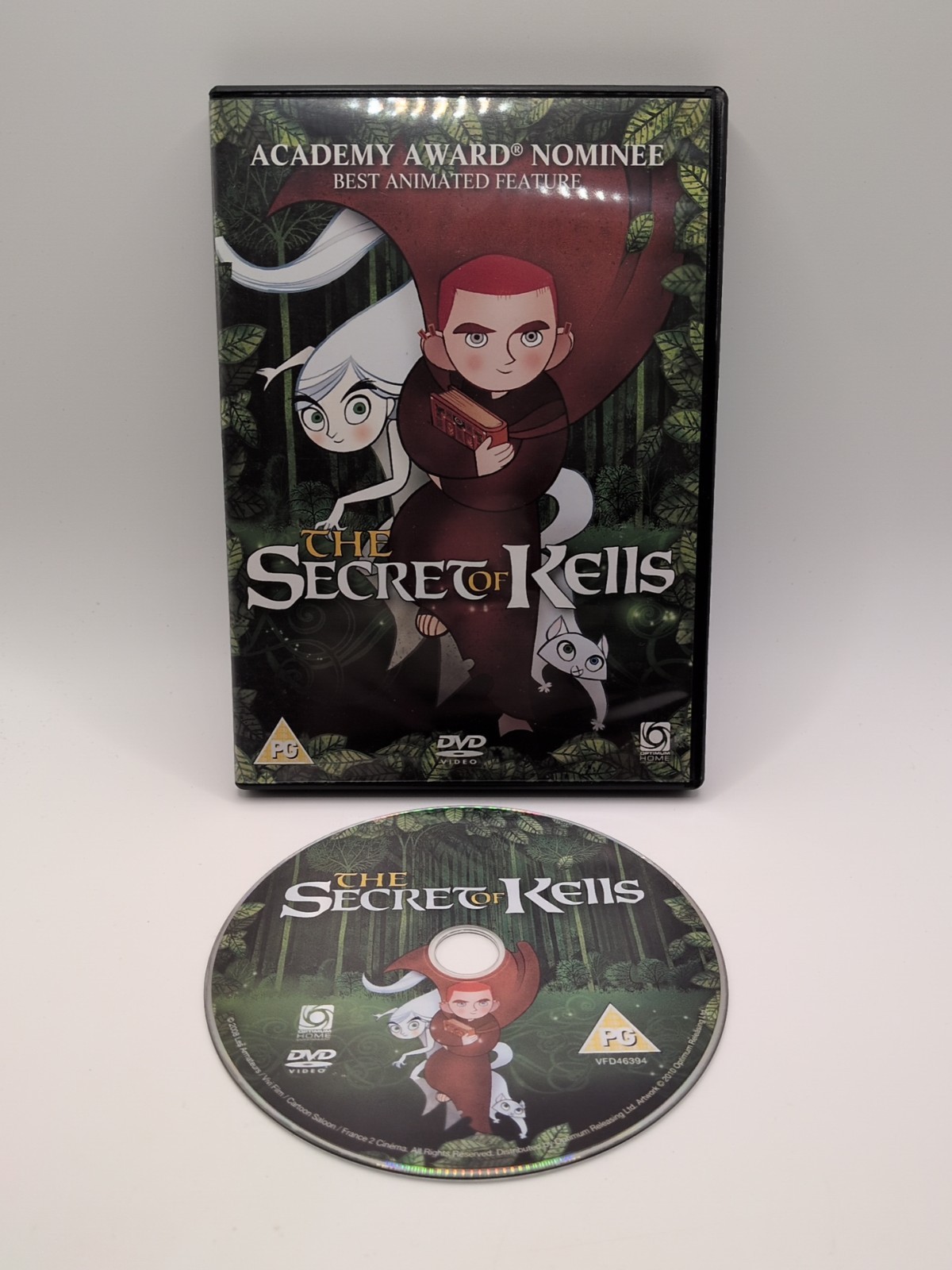 The Secret of Kells, DVD, Dir. Tomm Moore, 2008. Animated Animation Family