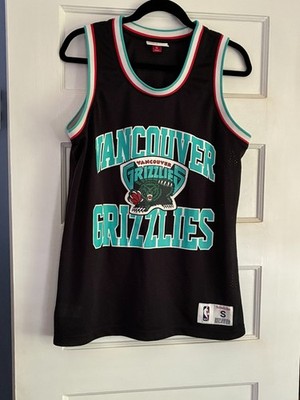 VANCOUVER GRIZZLIES NBA JERSEY MITCHELL & NESS  MEN'S SZ S EUC NO PLAYER NAME