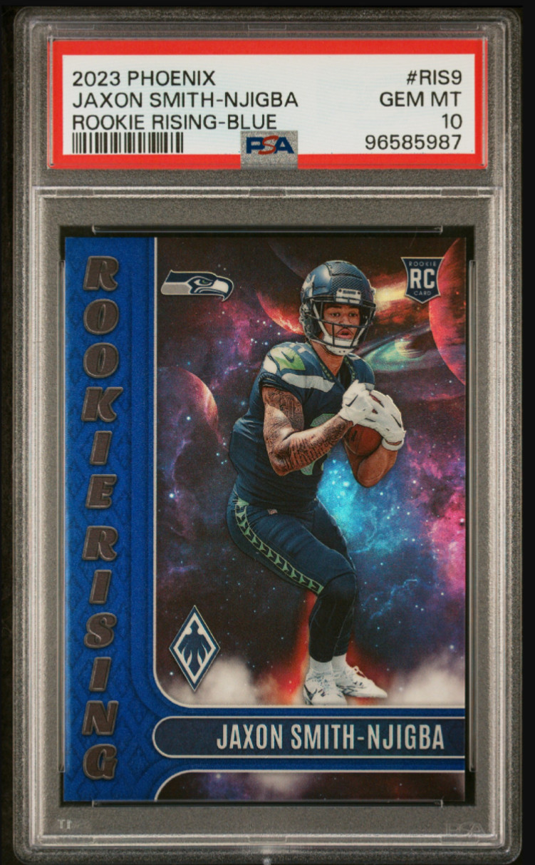 Jaxon Smith-Njigba Panini Phoenix Rookie Rising #RIS9 Base