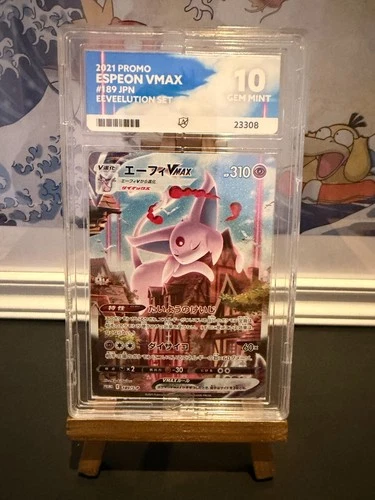 Espeon VMAX - 189/S-P Promo Alternate Art Holo Japanese Ace 10 Perfect Subgrades