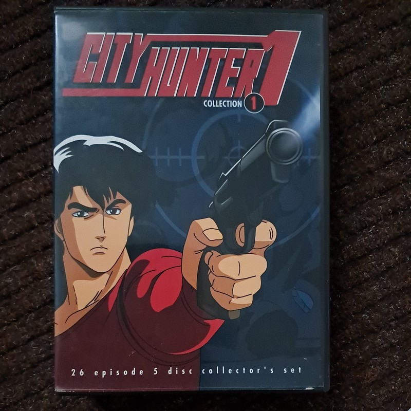 CITY HUNTER  Season 1 Collection 1 anime dvd 5-disc boxset.  *NTSC, REG1*