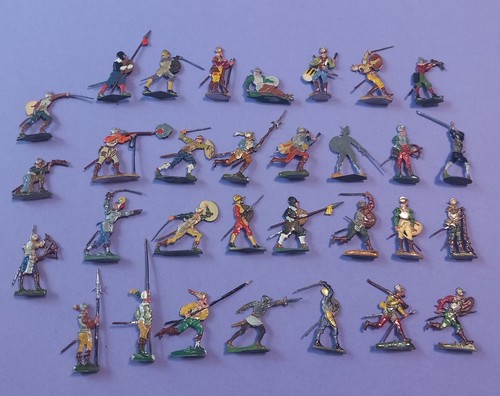 Plats d'étain - Zinnfiguren - plats d'étain : WW1 - 24 soldats turcs