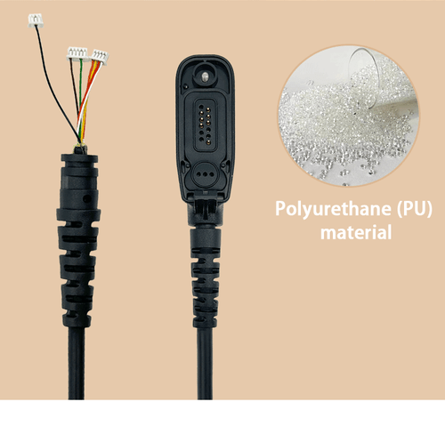 Speaker Mic Microphone Cable Cord For APX6000 APX7000 XPR7550 XPR7580 XPR7550e - Picture 6 of 6