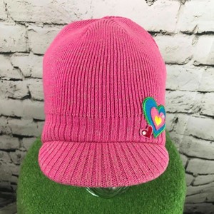 brimmed winter cap