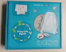 Life Cycle Board Biology Science Education Toy kids Animal Life Cycle Wooden Toy