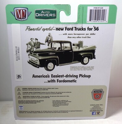 1956 Ford F-100 M2 Auto-Drivers R107 Limited Edition 8,000 | eBay
