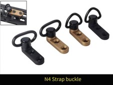 Durable MLOK Hole QD Quick Release Aluminum Alloy Strap Rope Buckle for LDT N4