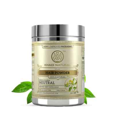 Khadi Natural Herbal Hair Powder Senna / cassia Neutral Henna 150gm
