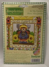 Janlynn Simplicities Counted Cross Stitch Kit In My Garden #140-253 NEW