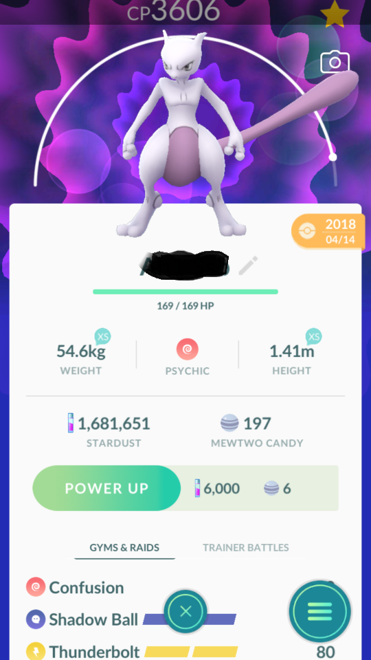 Pokemon Go  Mewtwo - Stats, Best Moveset & Max CP - GameWith