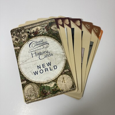Classical Acts and Facts History Cards New World By Classical Conversations 