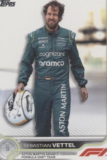 2022 Topps Formula 1 - Sebastian Vettel #10 - 1 of 1
