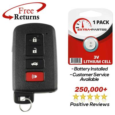 Remote Smart 4btn Key Fob For Toyota (HYQ14FBA 0020)