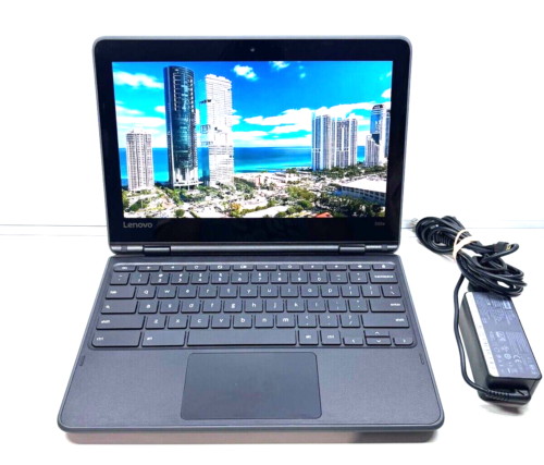 Lenovo 300e Chromebook 2-in-1 Touch (M8173C 2.10GHz - 4GB RAM - 32GB SSD) - Afbeelding 1 van 14