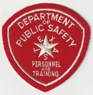 New ListingTexas Dept. of Public Safety {Rare} Personnel and Training No Border Version!