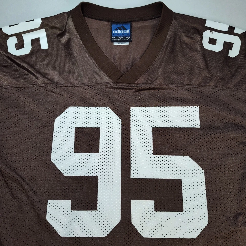 Vintage Adidas Cleveland Browns Jamir Miller Football Jersey Size Large Rare - Image 3 of 4