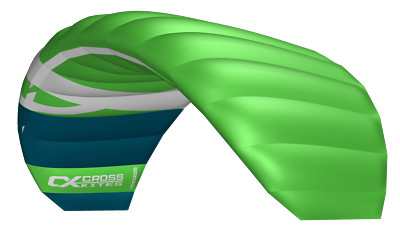 CrossKites Quattro 4.5 Green R2F Vierleiner Kite Lenkmatte VOM FACHHÄNDLER