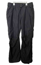 Burton DryRide Snow Ski Cool Flavors Metal Cargo Pants Black Women  s Size 34  W